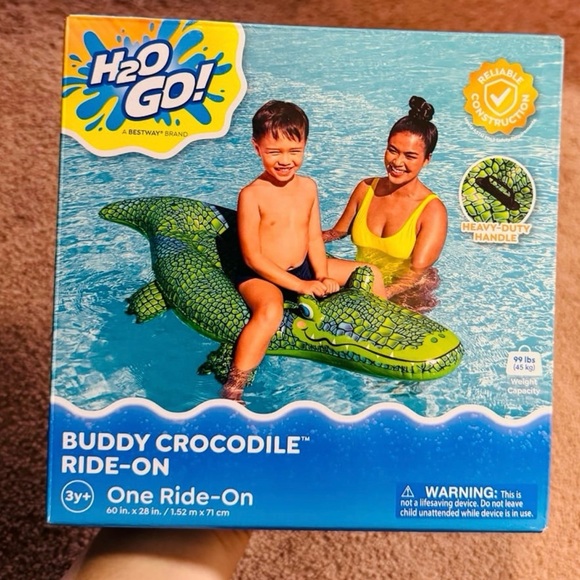 Bestway Lil Gator Ride-on - Picture 1 of 3